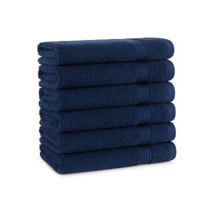 Arkwright Home® Host & Home Hand Towel 16x28 Navy, Case of 60 (HT-HH1628-NV-CS)
