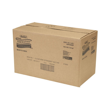 Thick & Easy® Thickened Beverage 46 oz. Bottle Kiwi Strawberry Flavor Liquid IDDSI Level 2 Mildly Thick (671147_CS)