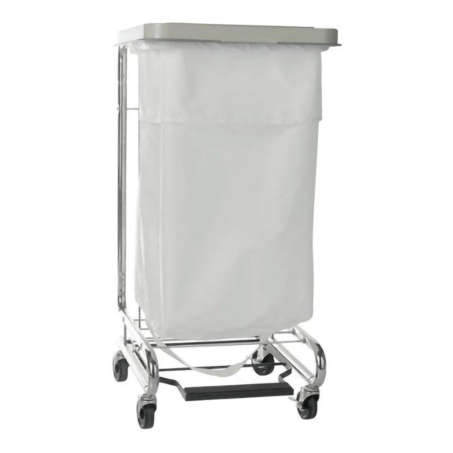 McKesson Hamper Stand Infectious Waste Rectangular Opening 30 to 33 gal. Capacity Foot Pedal Self-Closing Lid (186992_EA)