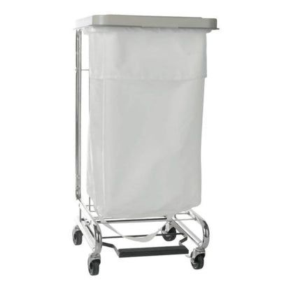McKesson Hamper Stand Infectious Waste Rectangular Opening 30 to 33 gal. Capacity Foot Pedal Self-Closing Lid (186992_EA)