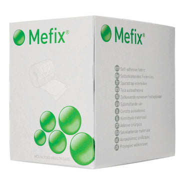 Mefix® Perforated Dressing Retention Tape with Liner White 4 Inch X 11 Yard Nonwoven Spunlace Polyester NonSterile (684056_BX)