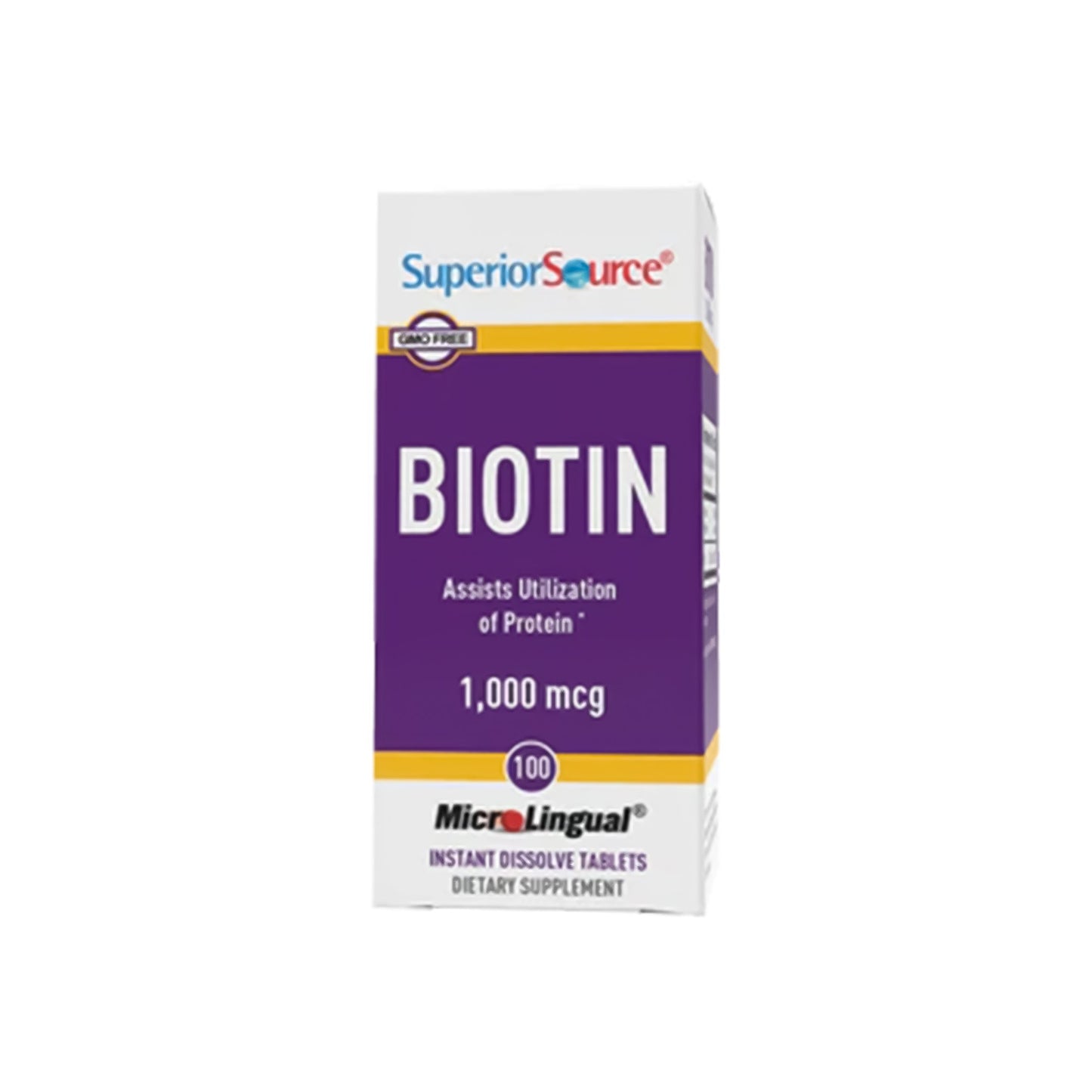 Up&Up Biotin Supplement Vitamin B7 1,000 mcg Strength Tablet 100 per Bottle (786042_BT)