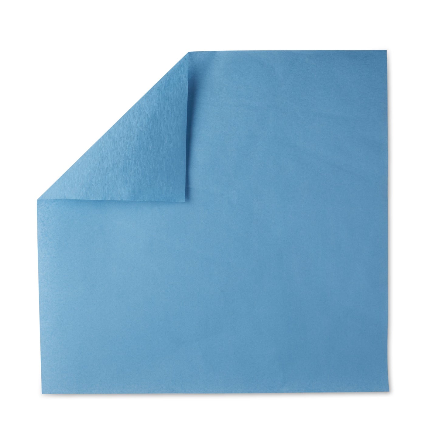McKesson Sterilization Wrap Blue 20 X 20 Inch Single Layer Cellulose Steam / EO Gas (1156125_CS)