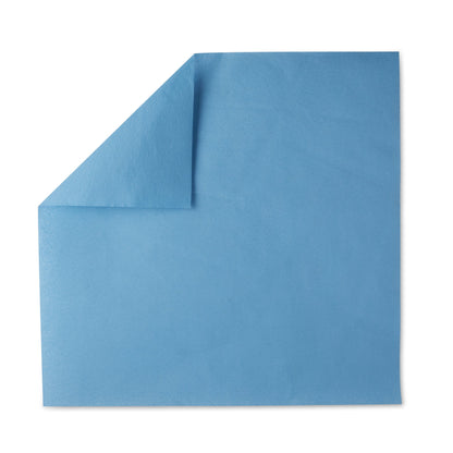 McKesson Sterilization Wrap Blue 20 X 20 Inch Single Layer Cellulose Steam / EO Gas (1156125_CS)