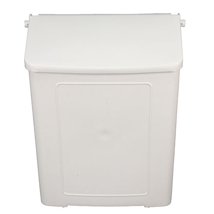 Impact® Safe-Use Plastic Sanitary Napkin Receptacle, White, 4/Case (IMP1102CT)