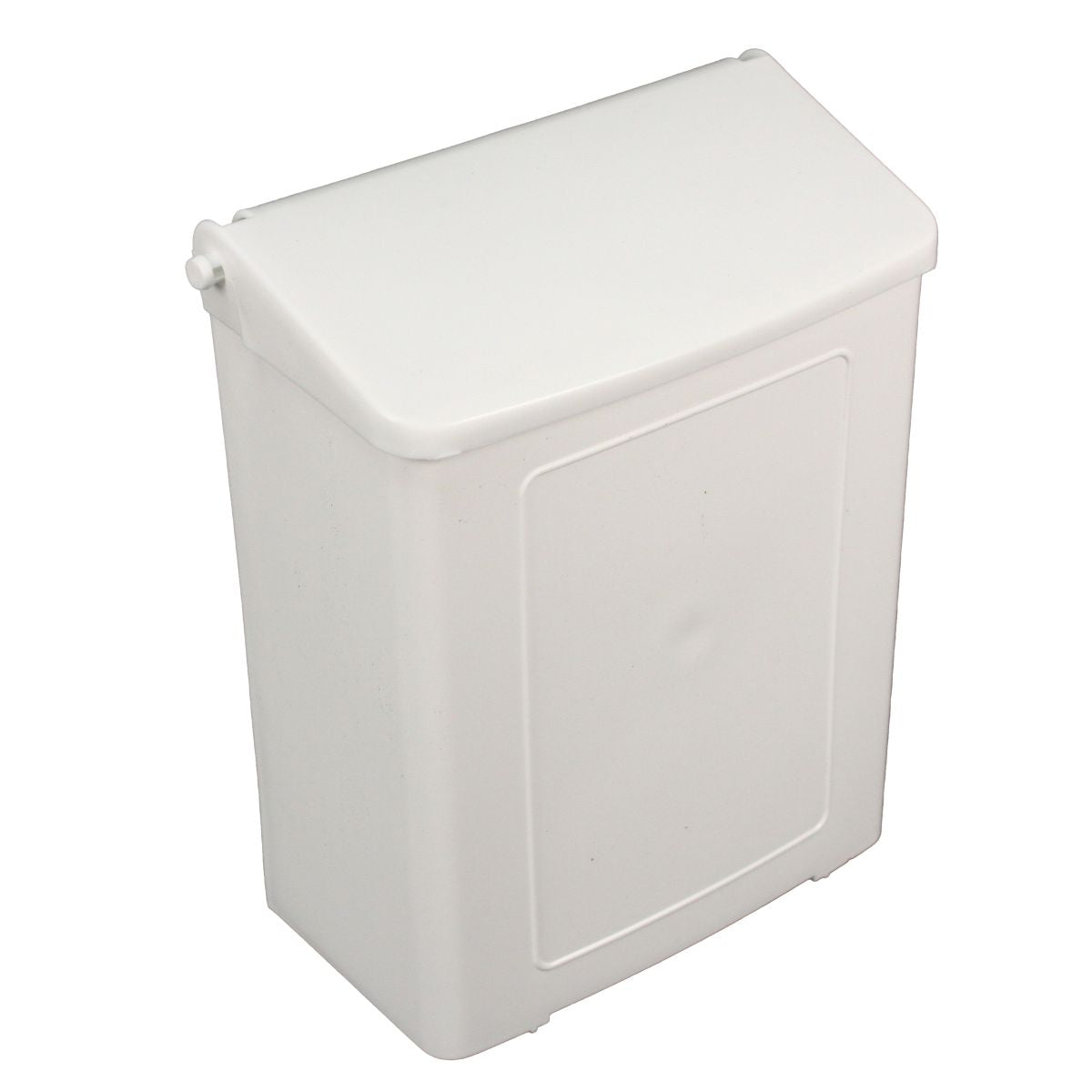 Impact® Safe-Use Plastic Sanitary Napkin Receptacle, White, 4/Case (IMP1102CT)