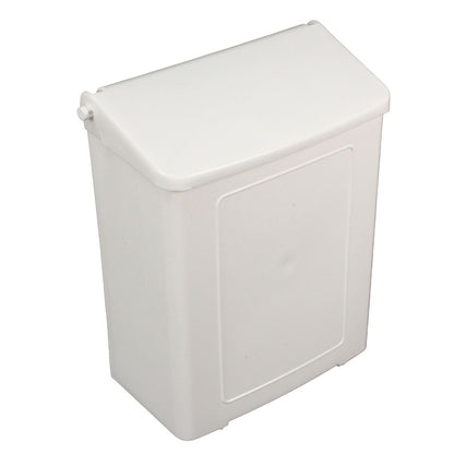 Impact® Safe-Use Plastic Sanitary Napkin Receptacle, White, 4/Case (IMP1102CT)