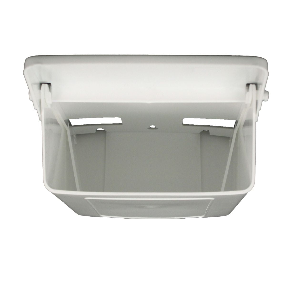 Impact® Safe-Use Plastic Sanitary Napkin Receptacle, White, 4/Case (IMP1102CT)
