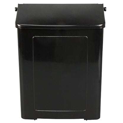 Impact® Safe-Use Plastic Sanitary Napkin Receptacle, Black, 4/Case (IMP1103CT)