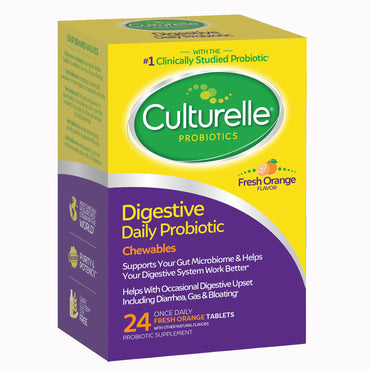 Culturelle® Probiotic Dietary Supplement 24 per Box Chewable Tablet (1268950_BX)
