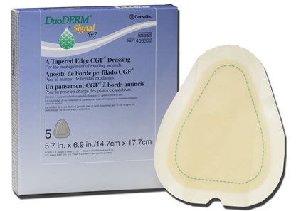DuoDERM® Signal® Hydrocolloid Dressing 6 X 7 Inch Triangle (426731_EA)