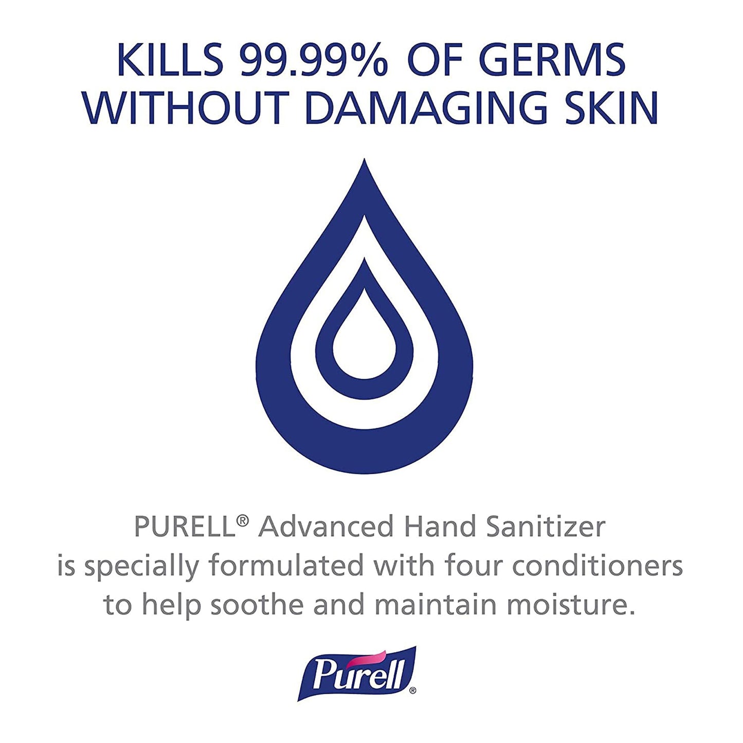 Purell® Advanced Hand Sanitizer 1.5 Liter Ethyl Alcohol Gel Pump Bottle (1215358_CS)