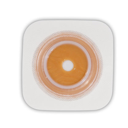 Sur-Fit Natura® Ostomy Barrier Trim to Fit, Extended Wear Stomahesive® Without Tape 57 mm Flange Sur-Fit® Natura® System Hydrocolloid 1-3/8 to 1-3/4 Inch Opening 4 X 4 Inch (365734_BX)