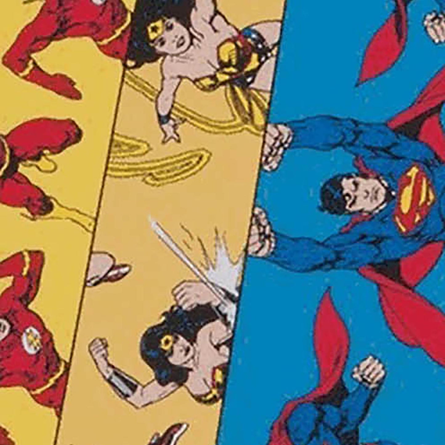 American® White Cross Stat Strip® Adhesive Strip 3/4 X 3 Inch Plastic Rectangle Kid Design (Superman / Wonder Woman / Flash) Sterile (928131_CS)