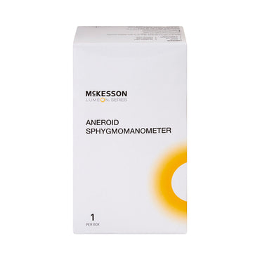 McKesson LUMEON™ Aneroid Sphygmomanometer Unit Adult Cuff Nylon Cuff 23 - 40 cm Pocket Aneroid (803183_BX)