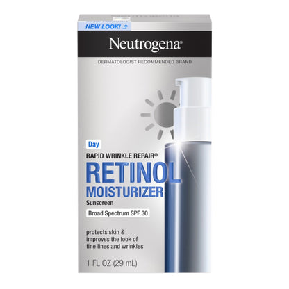 Neutrogena® Rapid Wrinkle Repair® Facial Moisturizer with Sunscreen 1 oz. Pump Bottle Unscented Lotion (1228808_EA)