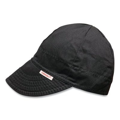 Comeaux Caps Series 2000 Reversible Cap, Size 7-3/8, Black (118-2000R-7-38-BLK)