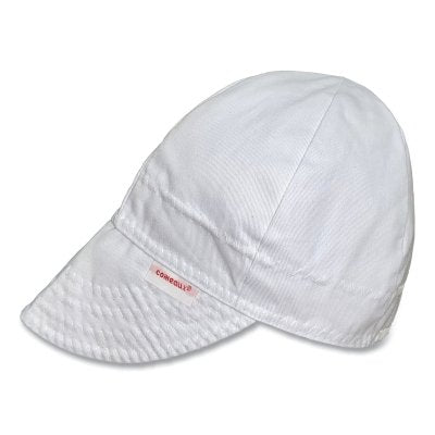 Comeaux Caps Series 2000 Reversible Cap, Size 7-3/4, White (118-20734WHT)