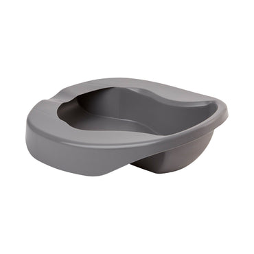 McKesson Pontoon Bedpan Graphite 2 Quart / 1893 mL (1028131_EA)