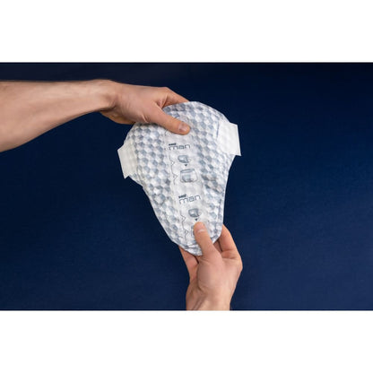 Seni® Man Active Bladder Control Pad 8-9/10 X 10-3/5 Inch Moderate Absorbency Super Absorbent Core One Size Fits Most (1231330_PK)