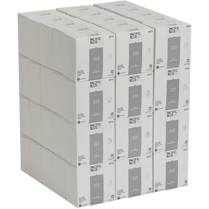 Pacific Blue Basic AccuWipe Recycled Disposable Delicate Task Wipers, 280/Box (GPC29712BX)
