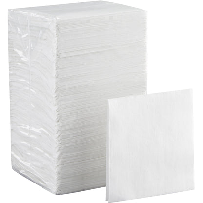 Dixie 1/4-Fold Beverage Napkin, 1 Ply, 9.50" x 9.50", White, 500/Pack (GPC96019PK)