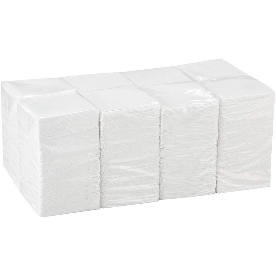Dixie 1/4-Fold Beverage Napkin, 1 Ply, 9.50" x 9.50", White, 500/Pack (GPC96019PK)