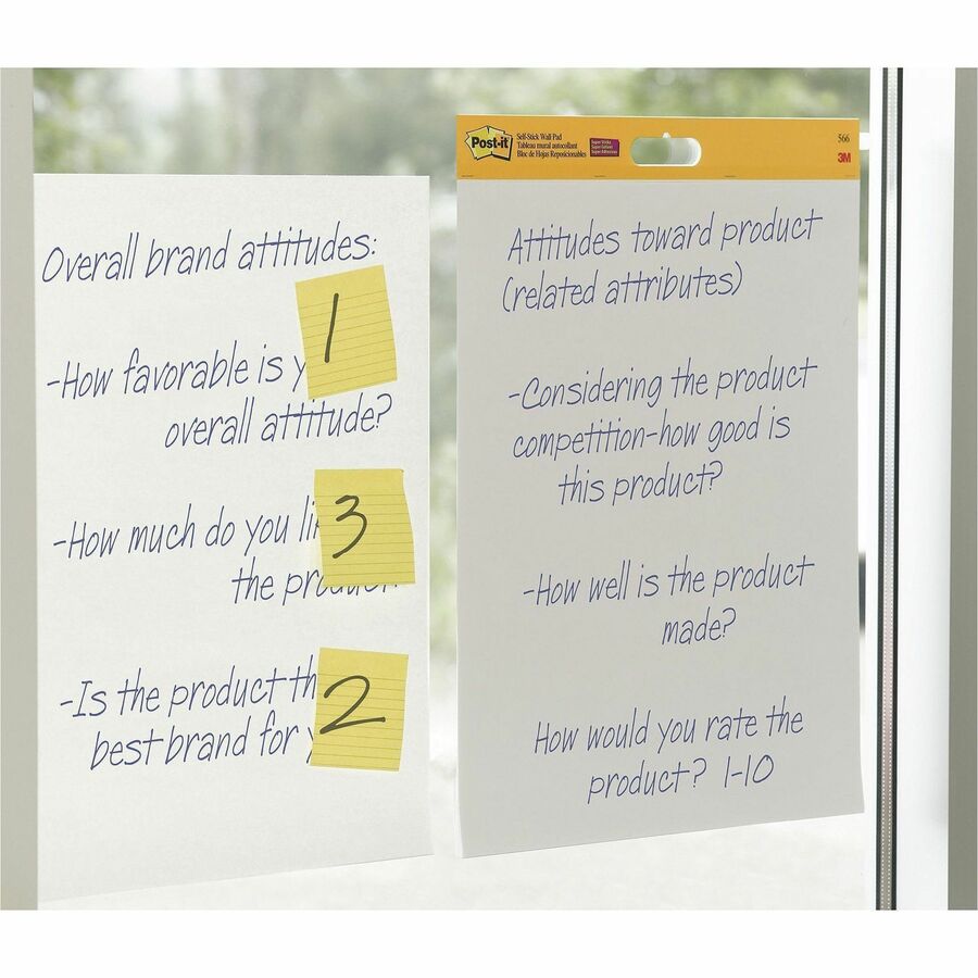 Post-it Self-Stick Easel Pads, 20" x 23" (MMM566PK)