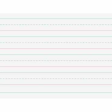 Pacon Multi-Program Handwriting Papers, 500 Sheets, 1.13" Ruled, Unruled Margin, 10 1/2" x 8", White Paper (PAC2418)