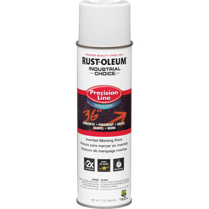 Rust-Oleum Industrial Choice Precision Line Marking Paint, 1 Color, White, 17 fl oz  (RST203039)