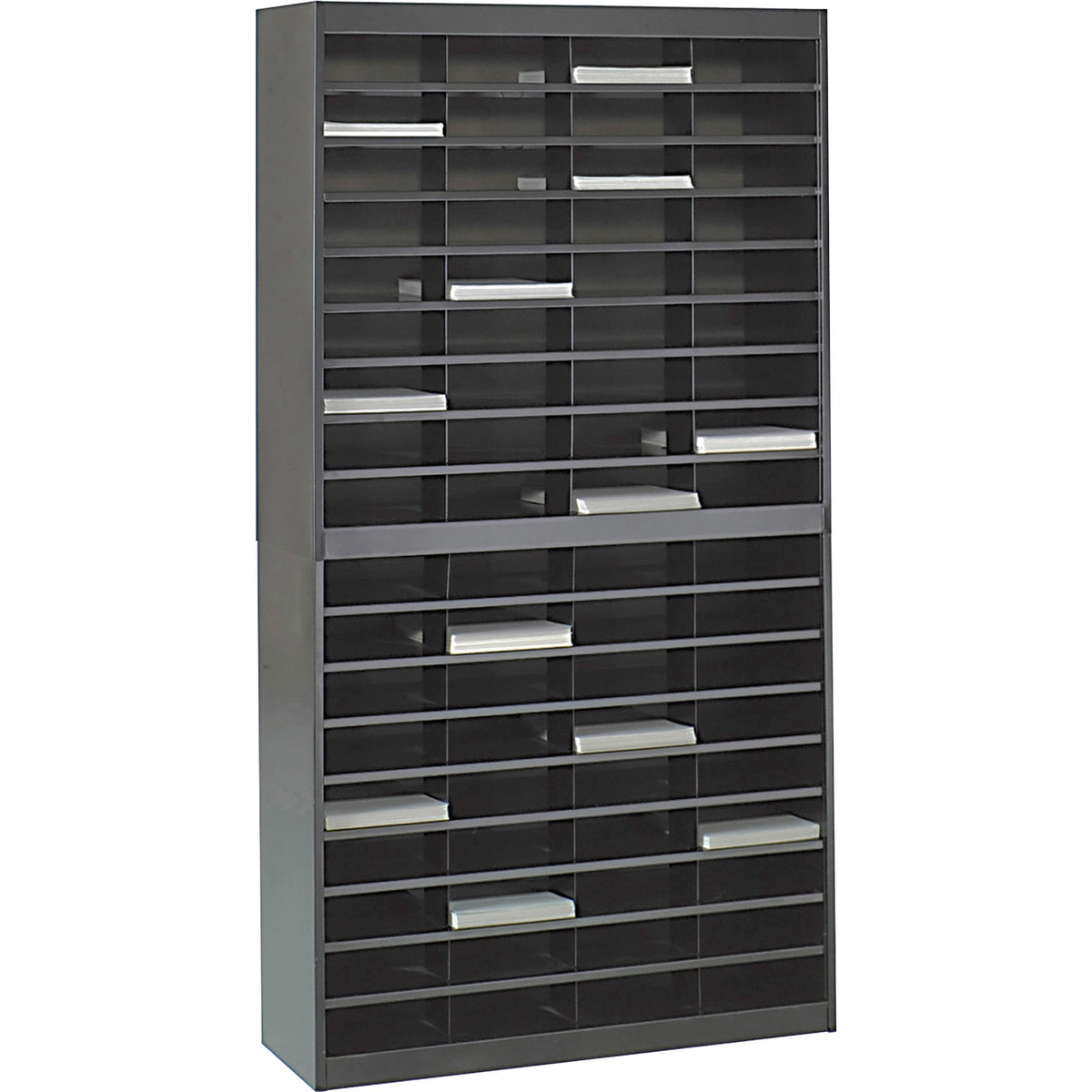Safco 72-Compartment Literature Organizer (SAF9241BLR)