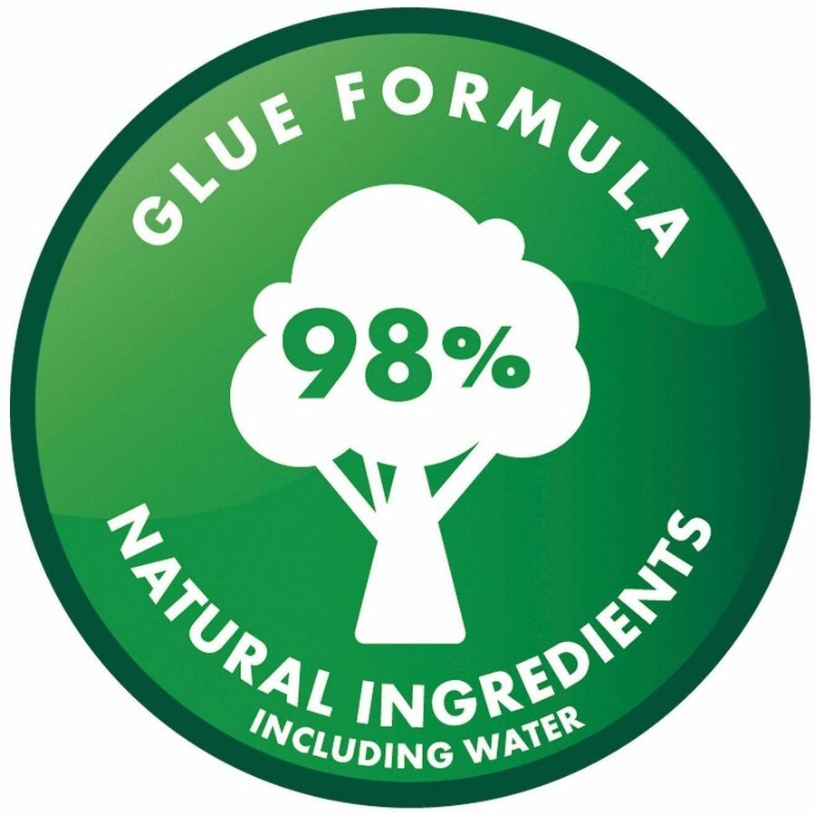 UHU Stic Permanent Glue Stick, 1.41 oz, Applies Blue, Dries Clear (STD99653)