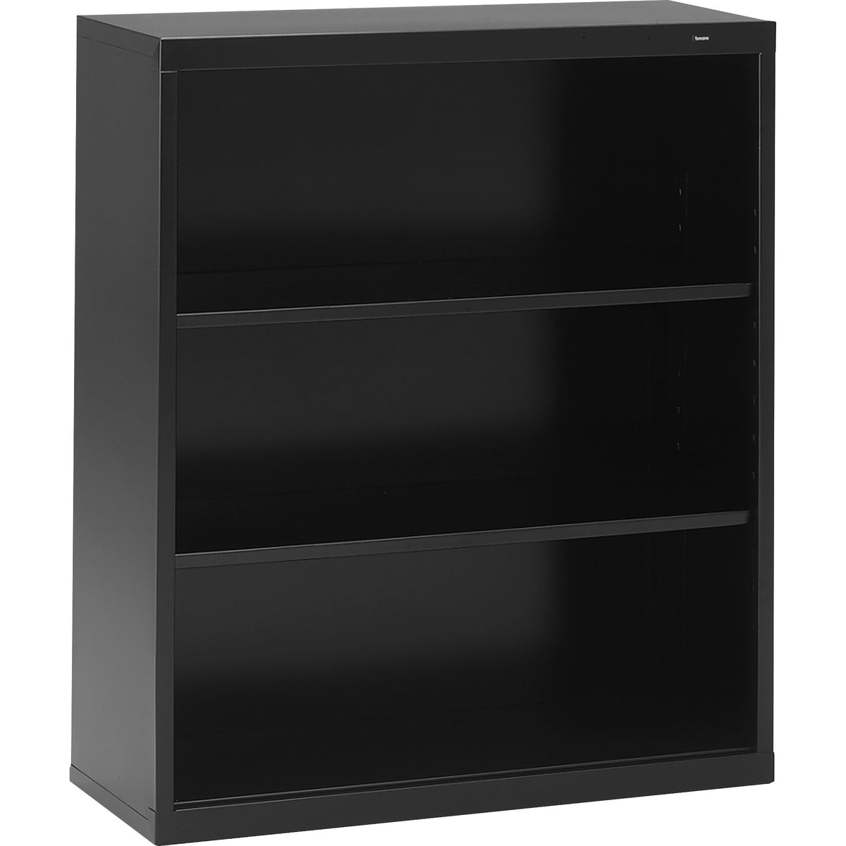 Tennsco Welded Bookcase, 34.5" x 13.5" x 40", 3 x Shelf(ves), 360 lb Load Capacity, Black (TNNB42BK)