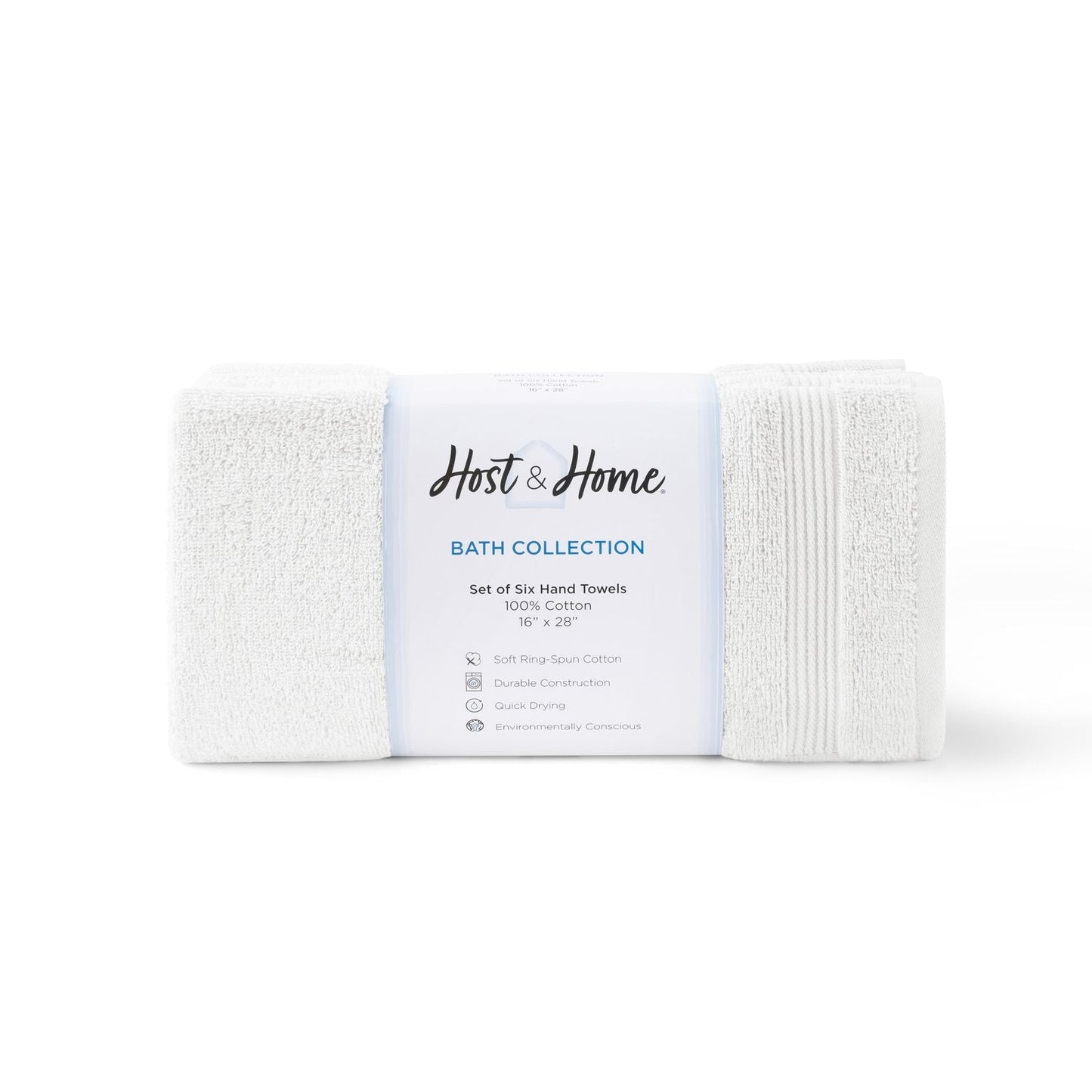 Arkwright Home® Host & Home Hand Towel 16x28 White, Case of 60 (HT-HH1628-WH-CS)