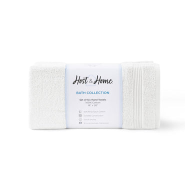Arkwright Home® Host & Home Hand Towel 16x28 White, Case of 60 (HT-HH1628-WH-CS)