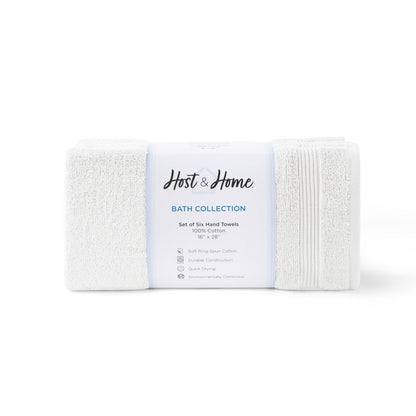 Arkwright Home® Host & Home Hand Towel 16x28 White, Case of 60 (HT-HH1628-WH-CS)