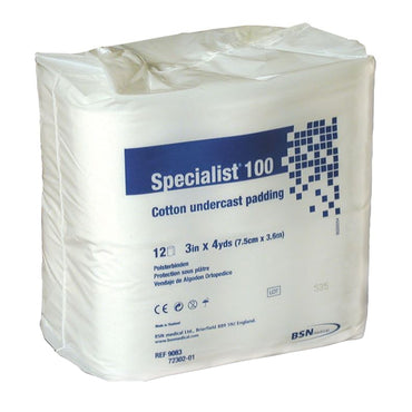 Specialist® 100 Cast Padding Undercast 3 Inch X 4 Yard Cotton NonSterile (204897_BG)