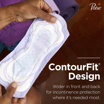 Poise® Bladder Control Pad 12.2 Inch Length Moderate Absorbency Sodium Polyacrylate Core Regular (518188_PK)
