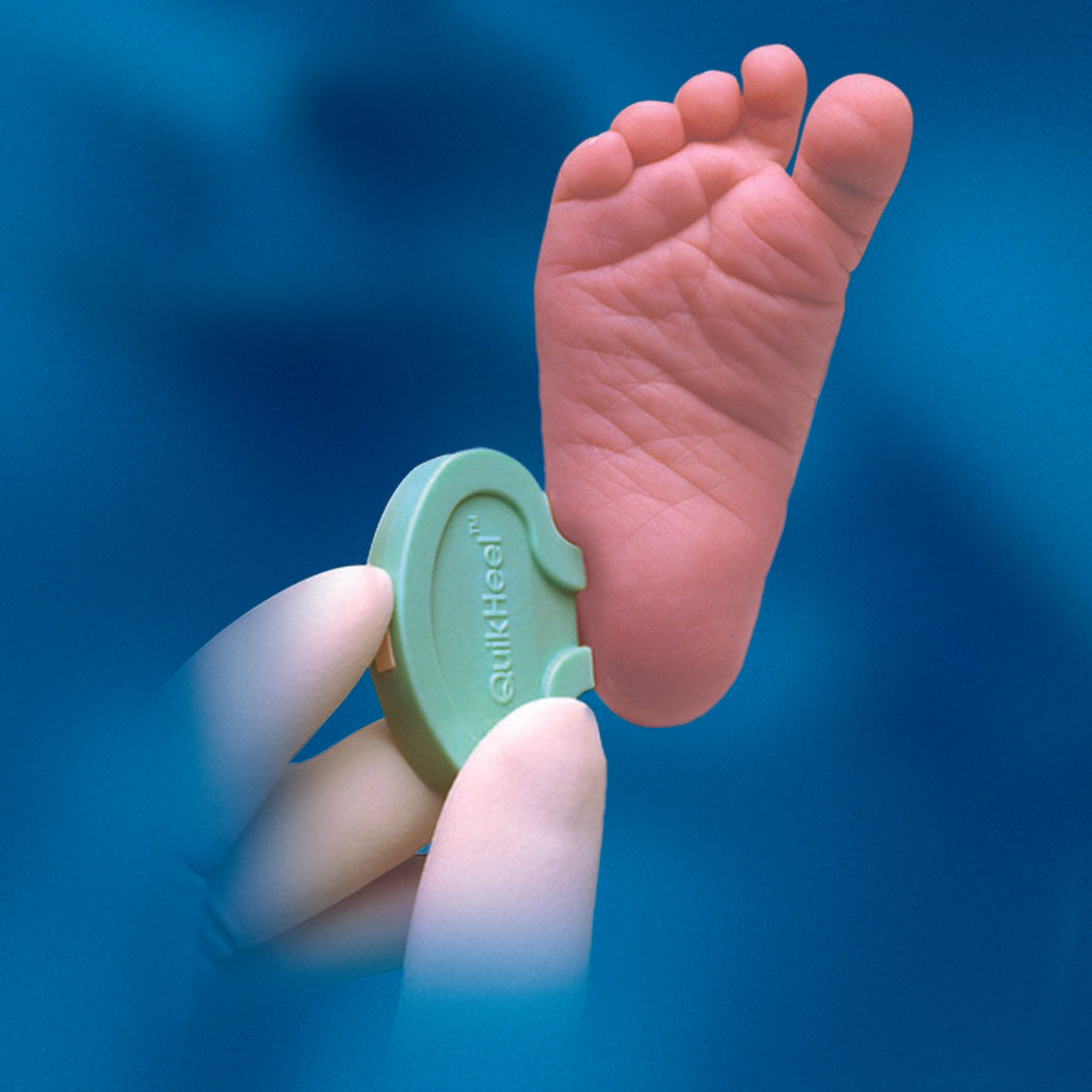 BD Microtainer® Pediatric Lancet 2.5 mm Blade Retractable Push Button Activation Heel (366414_CS)