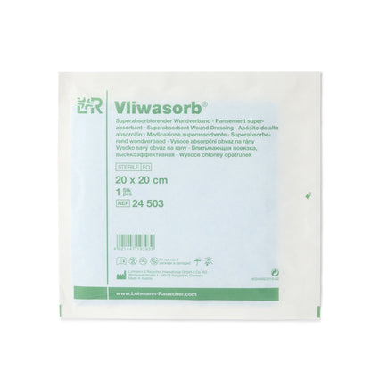 Vliwasorb® Super Absorbent Dressing 8 X 8 Inch Square (1117493_BX)