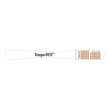Tempa·DOT™ Disposable Oral Thermometer 99 to 104 °F Color Dots Display (982570_BX)