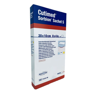 Cutimed® Sorbion® Sachet S Gelling Fiber Wound Dressing 4 X 8 Inch Rectangle Sterile (1108694_EA)