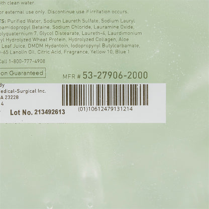 McKesson Shampoo and Body Wash 2,000 mL Dispenser Refill Bag Cucumber Melon Scent (468271_EA)