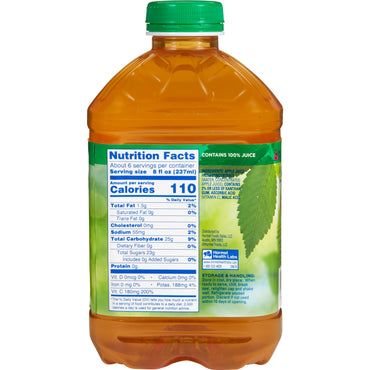 Thick & Easy® Thickened Beverage 46 oz. Bottle Apple Flavor Liquid IDDSI Level 2 Mildly Thick (797169_CS)