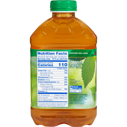 Thick & Easy® Thickened Beverage 46 oz. Bottle Apple Flavor Liquid IDDSI Level 2 Mildly Thick (797169_CS)
