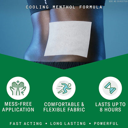 Biofreeze® Topical Pain Relief 5% Strength Menthol Patch 5 per Box (1223463_BX)
