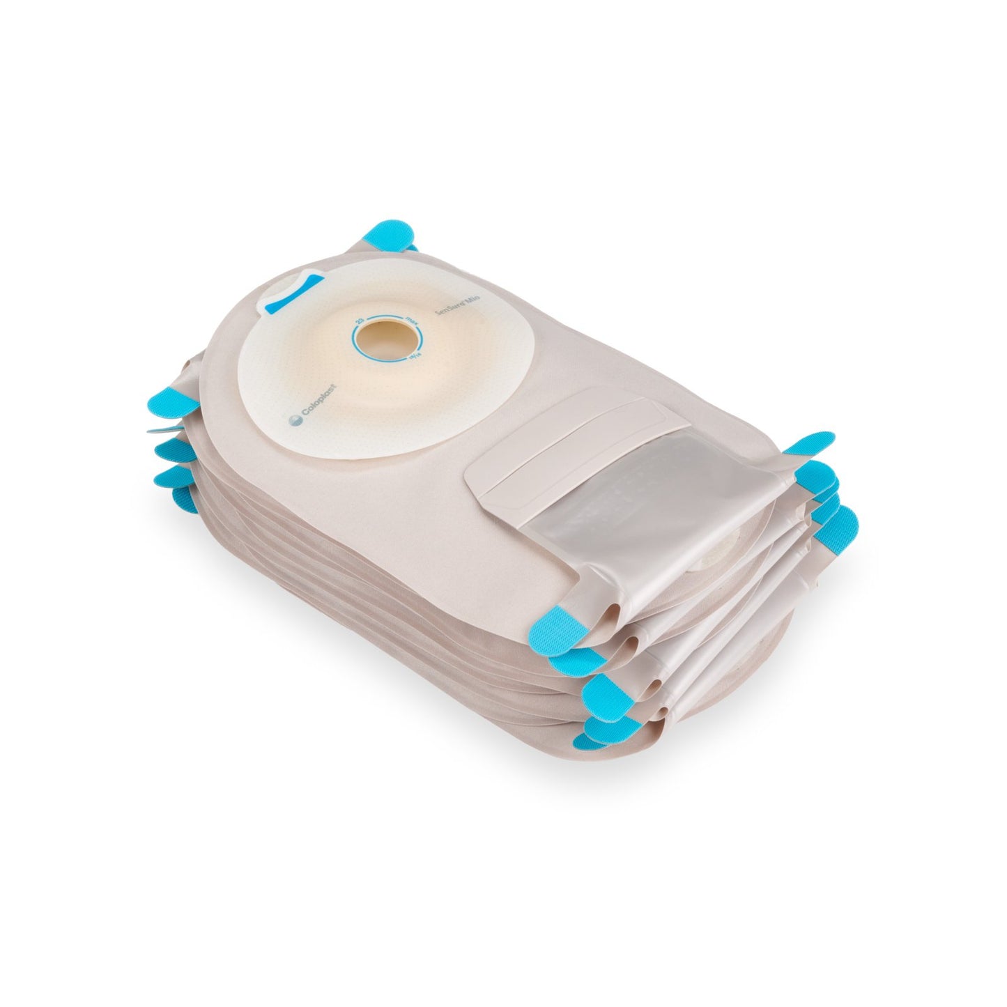 SenSura® Mio Convex Ostomy Pouch One-Piece System 11 Inch Length, Maxi Convex Light, Pre-Cut 1-1/8 Inch Stoma Drainable (1003788_BX)