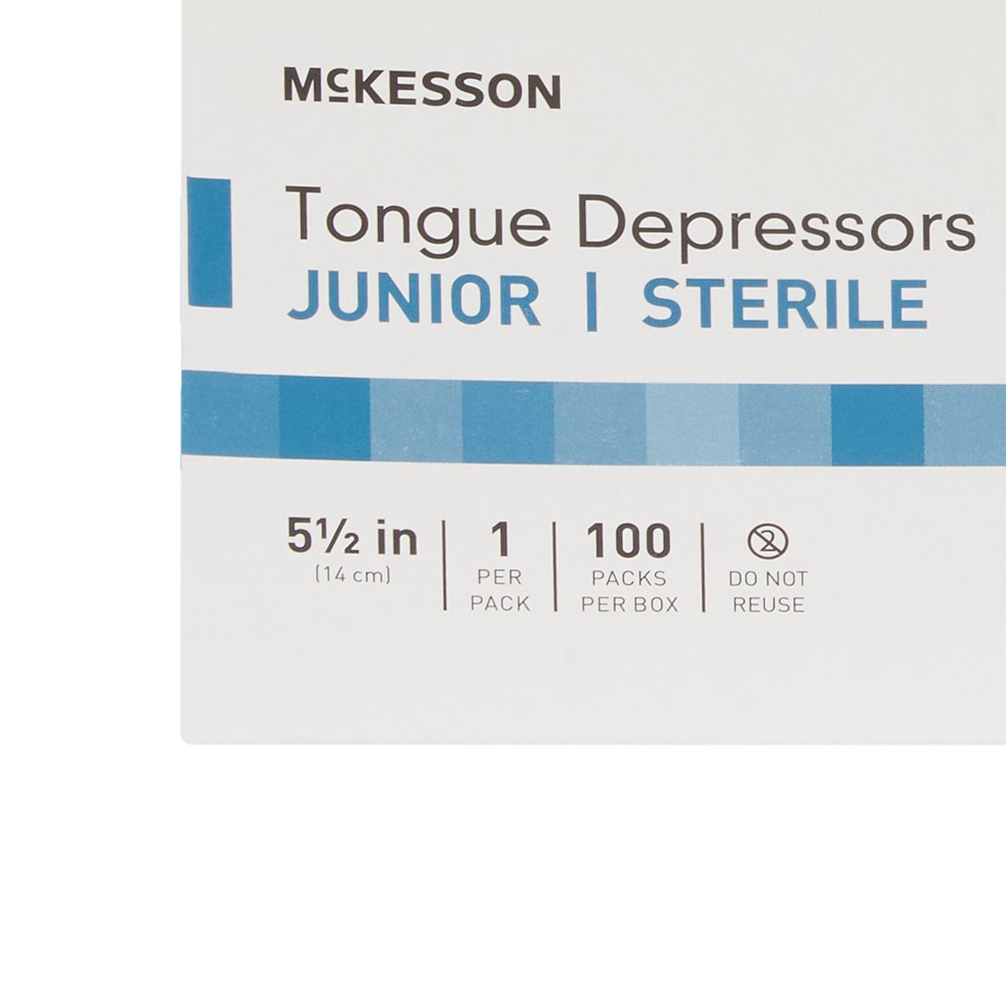 McKesson Tongue Depressor 5-1/2 Inch Length Wood Junior (854424_EA)