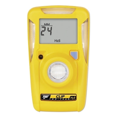 Honeywell Clip Single-Gas Detector, Hydrogen Sulfide, Surecell™, 5-10 ppm Alarm Setting (126-BWC2-H510)