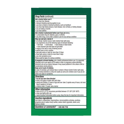 Excedrin® Extra Strength Pain Relief 250 mg - 250 mg - 65 mg Strength Acetaminophen / Aspirin / Caffeine Capsule 100 per Bottle (1261057_BT)